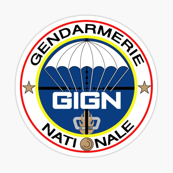 GIGN logo Sticker