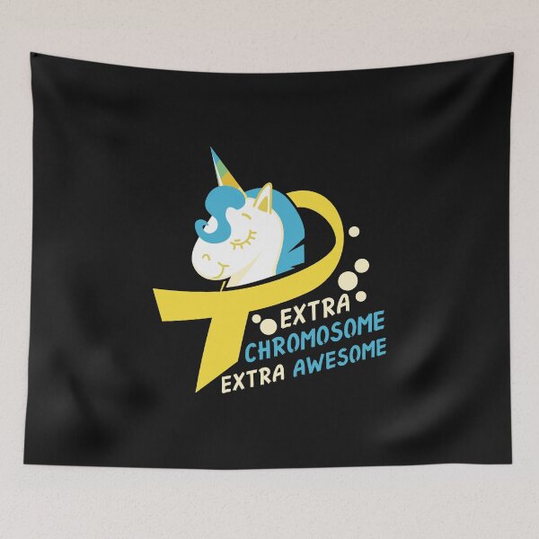 Item preview, Down Syndrome Tshirt trisomy unicorn designed and sold by biNutz.