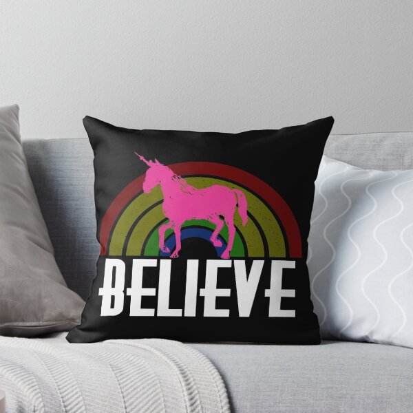 Item preview, Believe Rainbow Unicorn designed and sold by KoolMoDee.