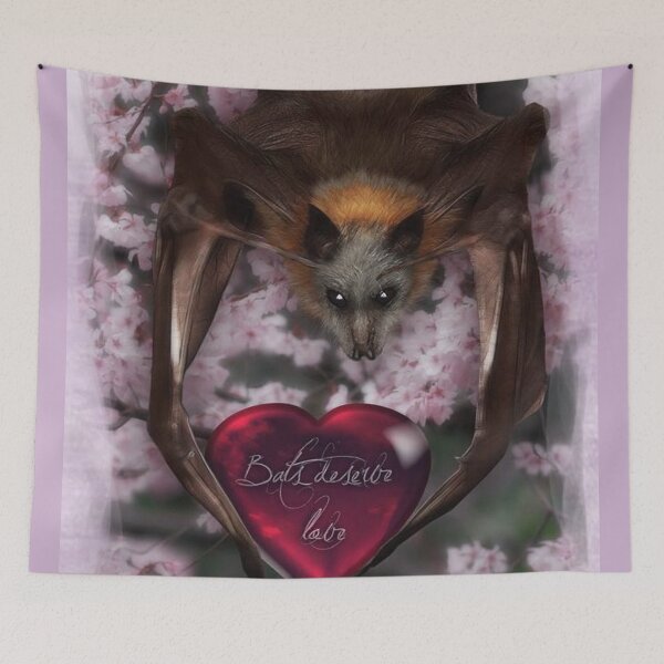 Item preview, Bunny The Bat Steals Your Heart. Bats Deserve Love designed and sold by BabyBats.