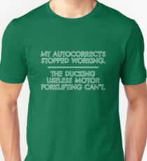 My Autocorrect isn't working. Slim Fit T-Shirt