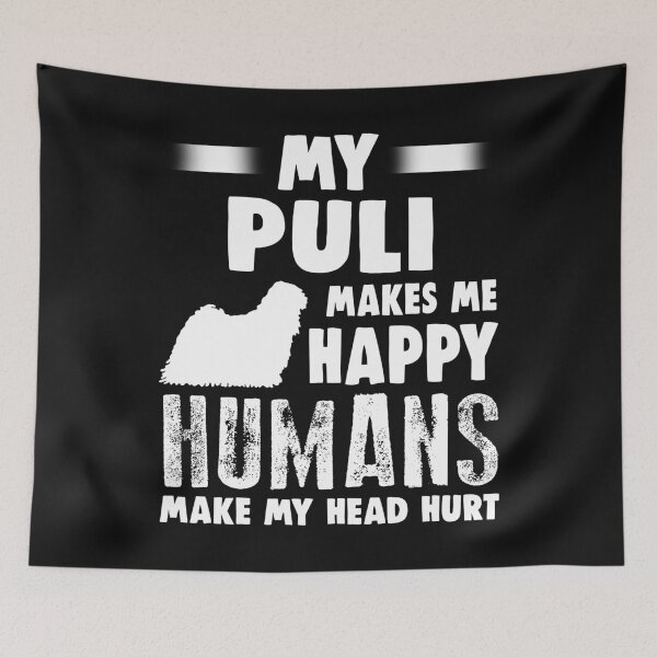 Item preview, Puli Humans Make My Head Hurt designed and sold by Bendthetrend.