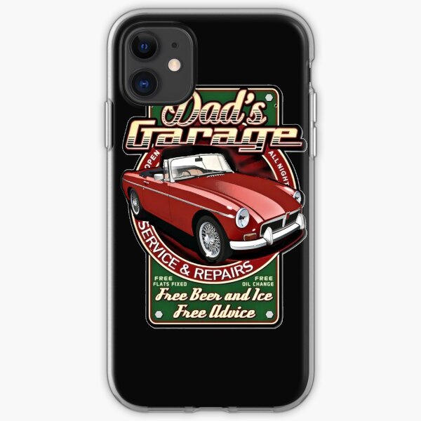 DAD'S GARAGE iPhone Soft Case