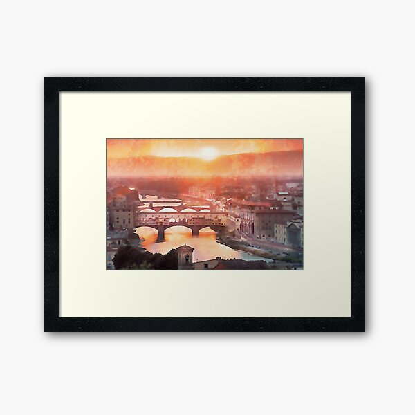 Item preview, Florence Cityscape designed and sold by AM FineArtPrints.