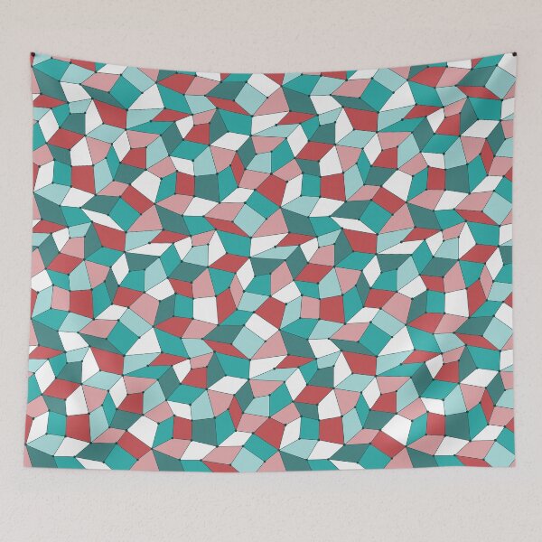 Item preview, Abstract colorful seamless pattern. Geometric polygonal grid with circles in nodes. designed and sold by illucesco.