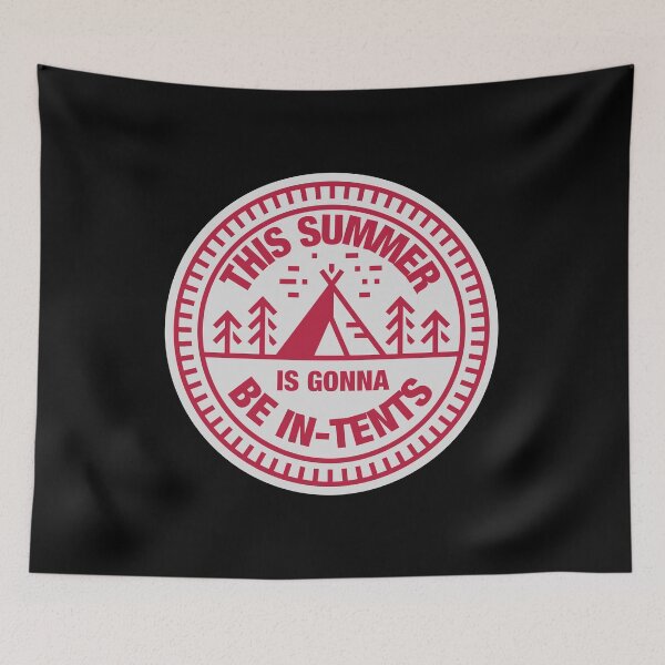 Item preview, This Summer Is Gonna Be In Tents - Camping designed and sold by casestees.