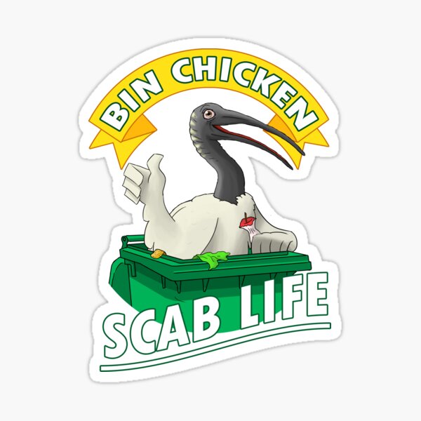 Item preview, Australian Ibis Bin Chicken Scab Life designed and sold by sarahsmith1301.