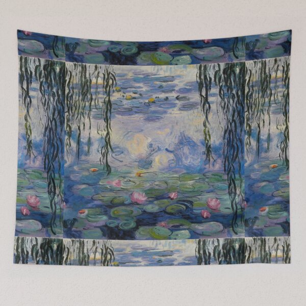 Item preview, Claude Monet water lilies art painting impressionism designed and sold by nthdesign.