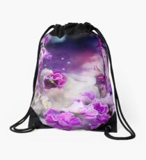 Pansy Fantasy Drawstring Bag