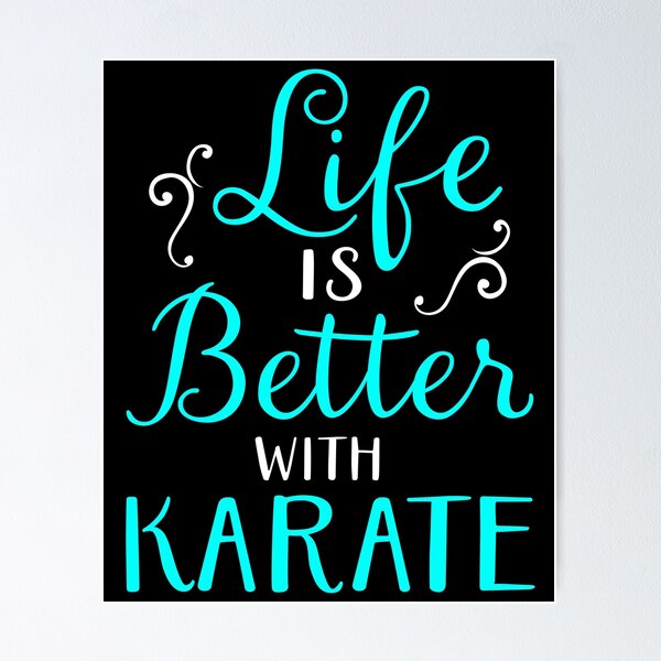 Item preview, Funny Karate Design Life Is Better With Karate Light designed and sold by threadsmonkey.
