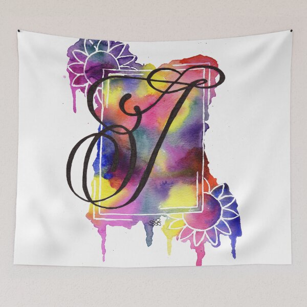 Item preview, Calligraphy Capital Initial J designed and sold by MenagerieMayhem.