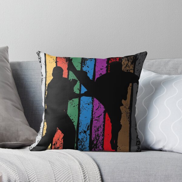 Item preview, Funny Karate Design Karate Belts Silhouettes Sparring Light designed and sold by threadsmonkey.