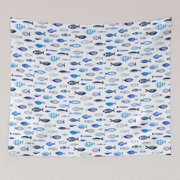 Item preview, Watercolor fishes designed and sold by movezerb.