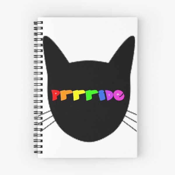 Item preview, PRRRIDE - LGBTQ Pride Cat designed and sold by SerpentSkyArts.