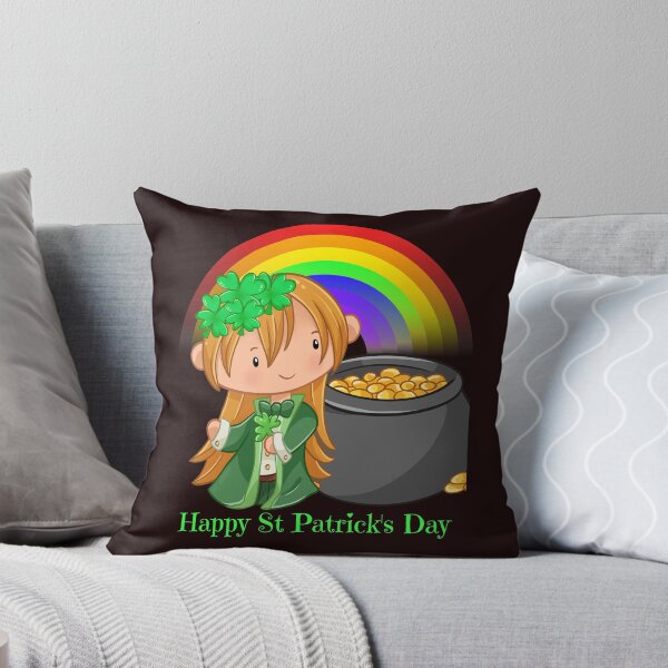 Item preview, Kids Cute St Patricks Day design Lucky St Pattys Day Irish graphic designed and sold by Raleigh Designs.