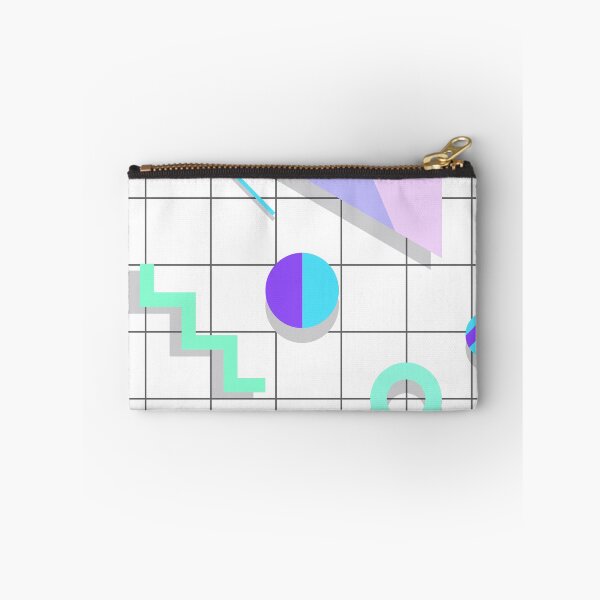 Item preview, 80s Minimal Memphis Vaporwave Geometric Shapes Pattern designed and sold by bitart.