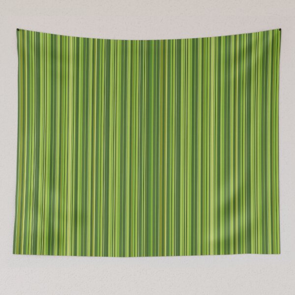 Item preview, Many multi colored stripes in green designed and sold by pASob-dESIGN.