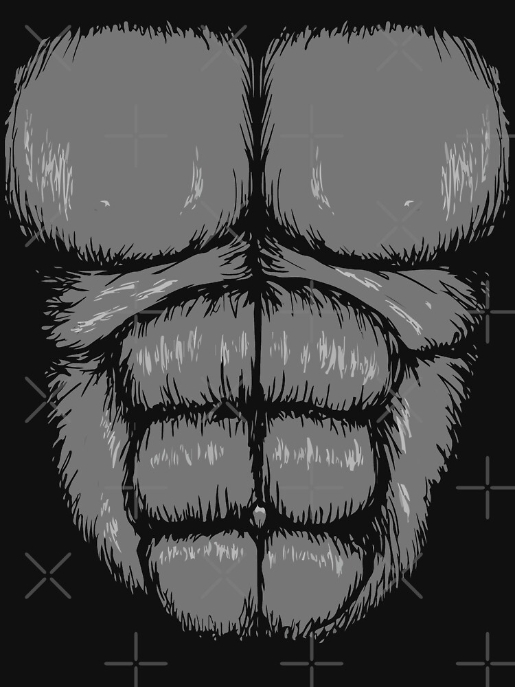 Gorilla Chest Gorilla Costume Shirt T Shirt By Luckyu Design Redbubble