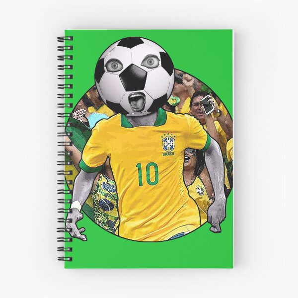 Item preview, Brazilian Football Head (Number 10) designed and sold by JoelCortez.