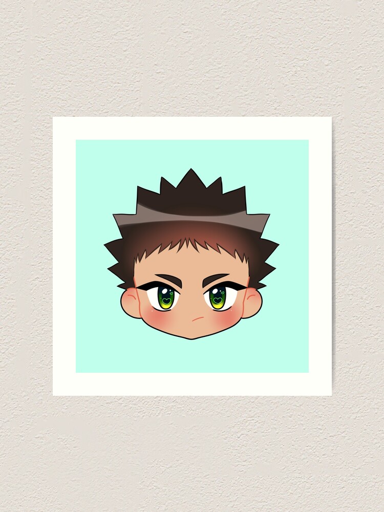 copy of oikawa tooru haikyuu stickers art print by ejderhadraws redbubble