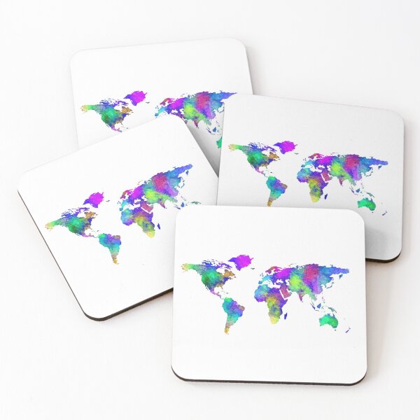 Item preview, WORLD MAP designed and sold by rossdecoart.