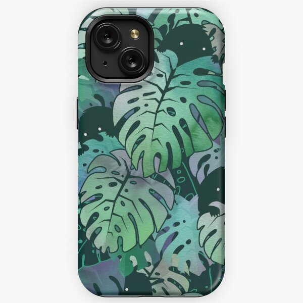 Luxury Trunk Case for Iphone 13 Pro - Monstera