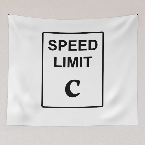 Item preview, Speed of light Tempo Limit Physicist Nerd designed and sold by LeMuesch.