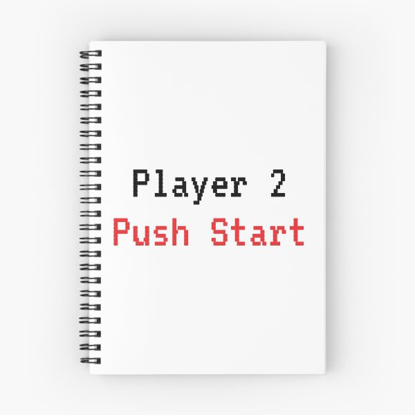 Item preview, Player 2 Push Start  designed and sold by Evelyusstuff.