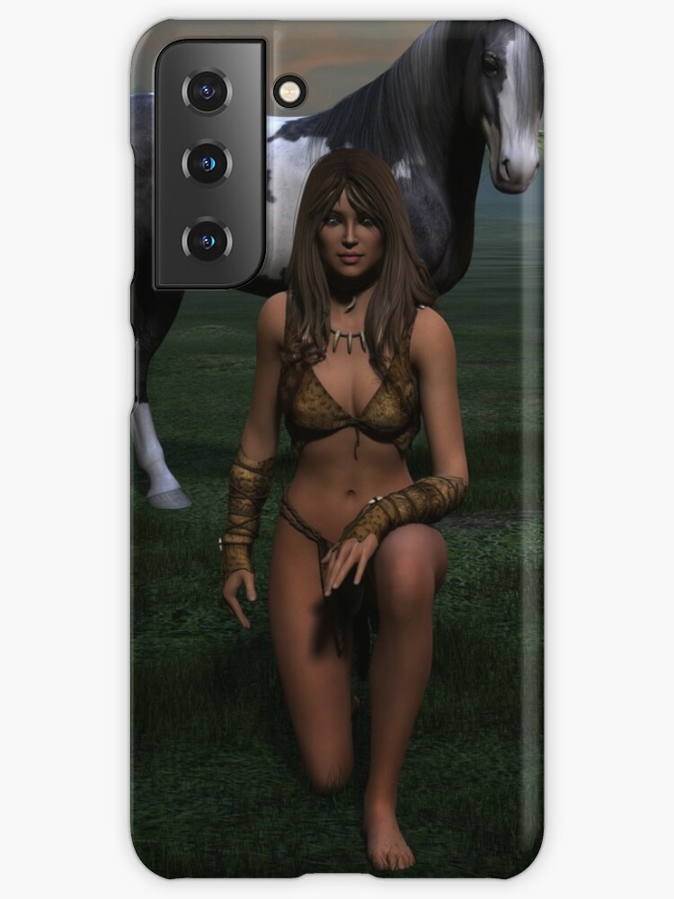 Erotic Art Hot Sex Girl And Horse Green Case Skin For Samsung Galaxy By Tanabe Redbubble