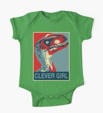 Raptor Propaganda - Clever Girl One Piece - Short Sleeve