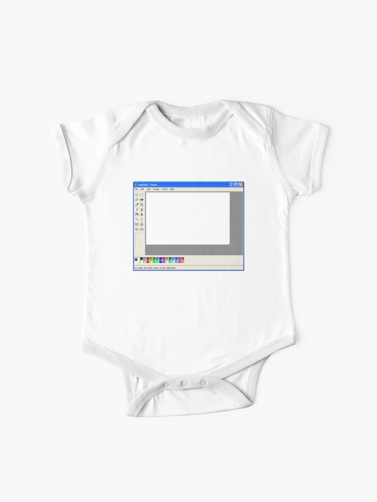 Windows XP vaporwave Baby One-Piece by Omeris