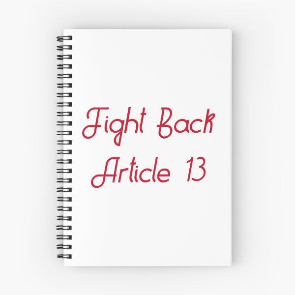 Aperçu de l'œuvre Riposter article 13 créée et vendue par topower.