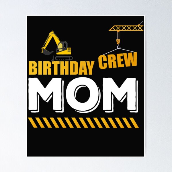 Artikelvorschau, Geschenk der Geburtstags-Crew-Mutter-Mutter entworfen und verkauft von merchmachine.