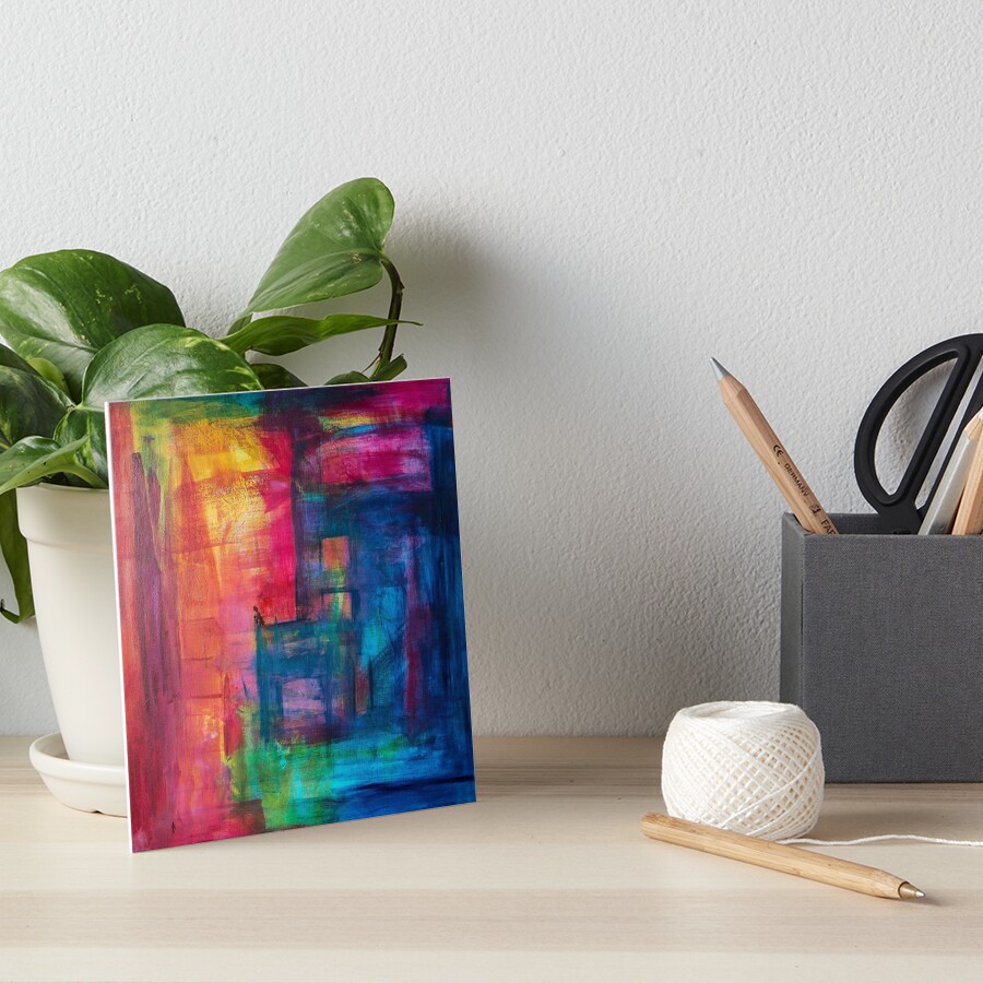 City Art Board Print