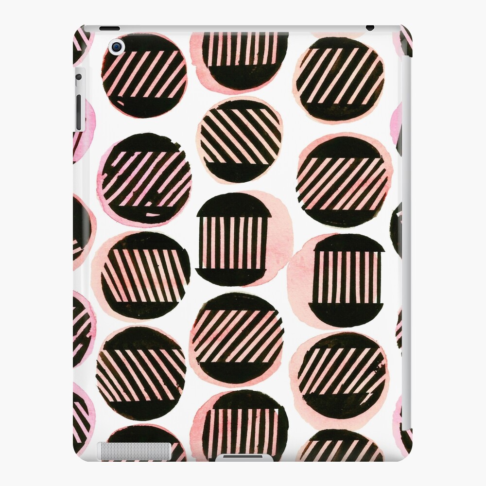 Abstract Watercolor Dots iPad Case & Skin