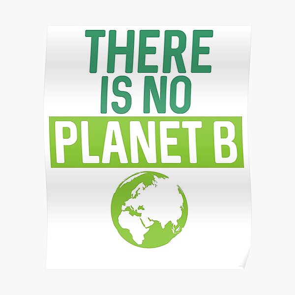 There Is No Planet B Posters Redbubble