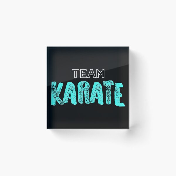Item preview, Funny Karate Design Team Karate Teal Light designed and sold by threadsmonkey.