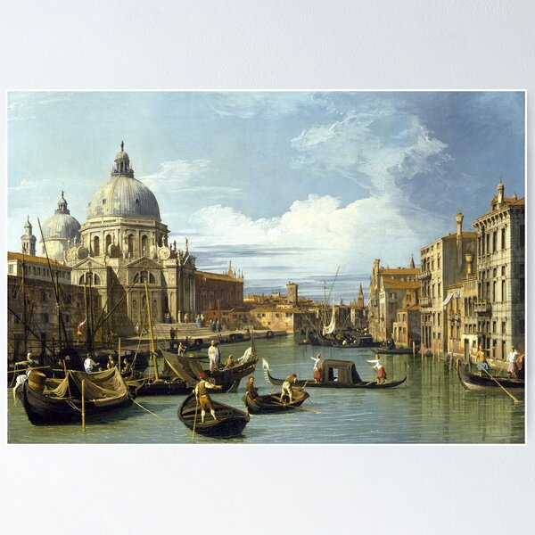 Item preview, Canaletto - The Entrance to the Grand Canal, Venice  designed and sold by EuropeTreasures.