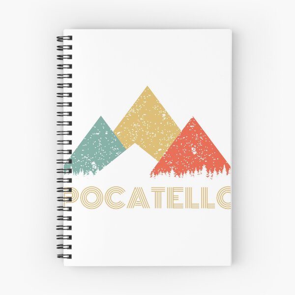 Item preview, Retro City of Pocatello Mountain Shirt designed and sold by Theodore Cory.