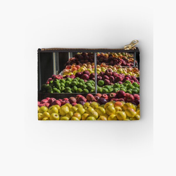 Item preview, colorful apples in bins designed and sold by fineartbyK.