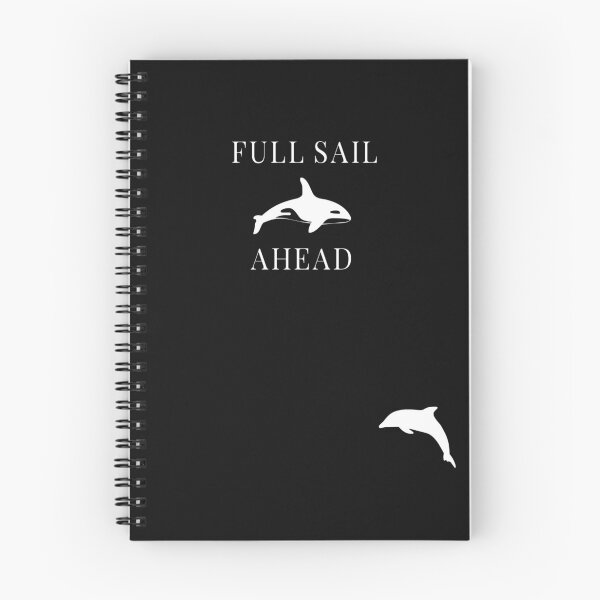 Item preview, Full sail ahead - Whale - Dolphin - Sailor designed and sold by AndiHK.