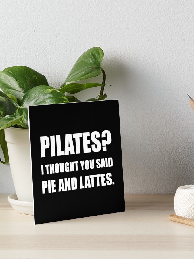 PILATES MAT | Art Board Print