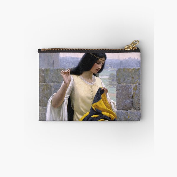 Item preview, Stitching the Standard - Edmund Blair Leighton designed and sold by EuropeTreasures.