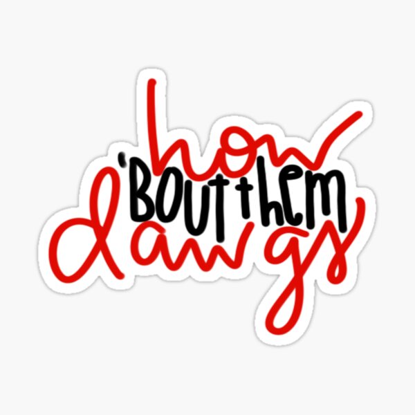 UGA Dawgs Sticker