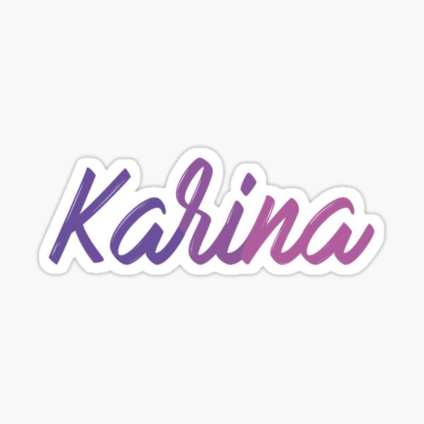 Karina Girl Gifts Merchandise Redbubble - last name karina roblox