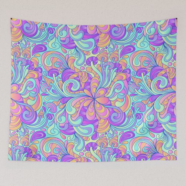 Item preview, Abstract hallucinogen mushrooms designed and sold by Argunika.