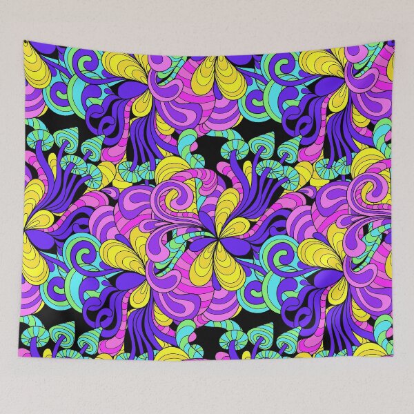 Item preview, Abstract hallucinogen mushrooms designed and sold by Argunika.