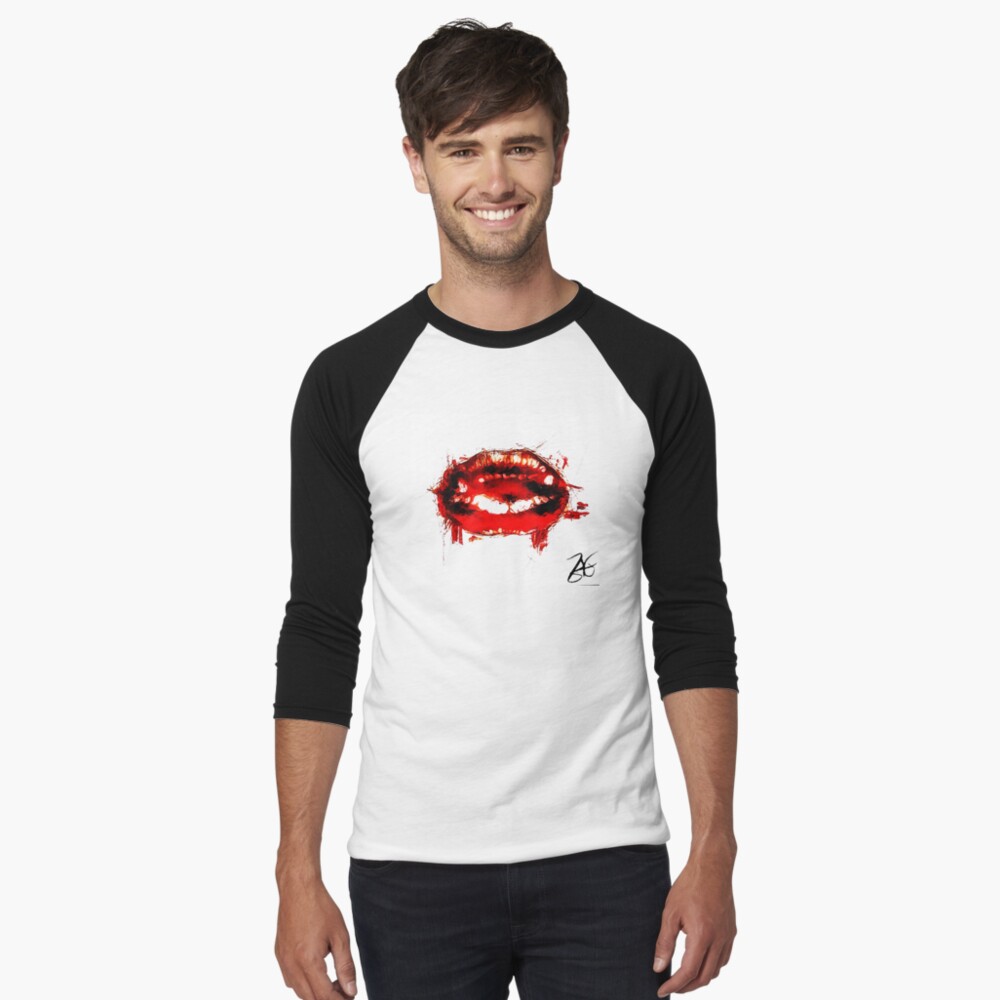 Artikel-Vorschau von Baseballshirt mit 3/4-Arm, designt und verkauft von ZIGsARTsale.