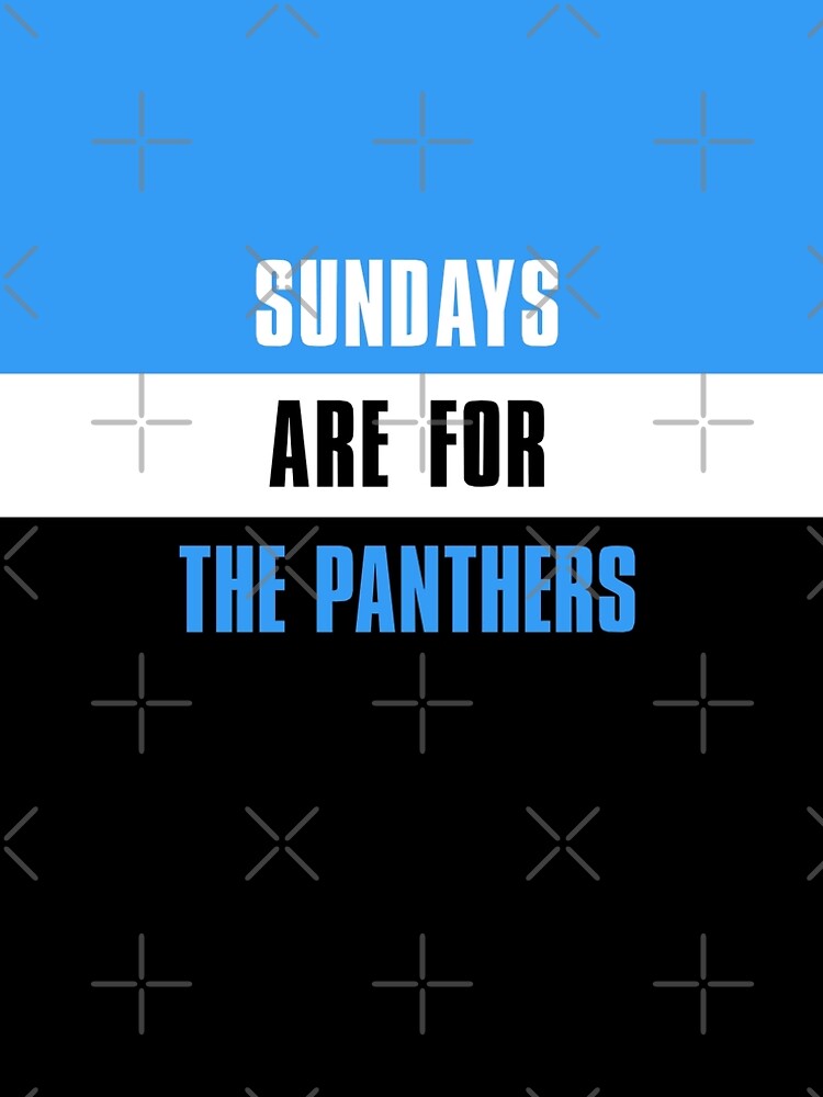 Sundays are for The Panthers, Carolina Panthers A-Line Dress for Sale by  elhefe