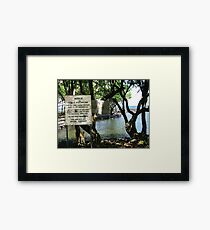 Shotguns OK ;-) Framed Print